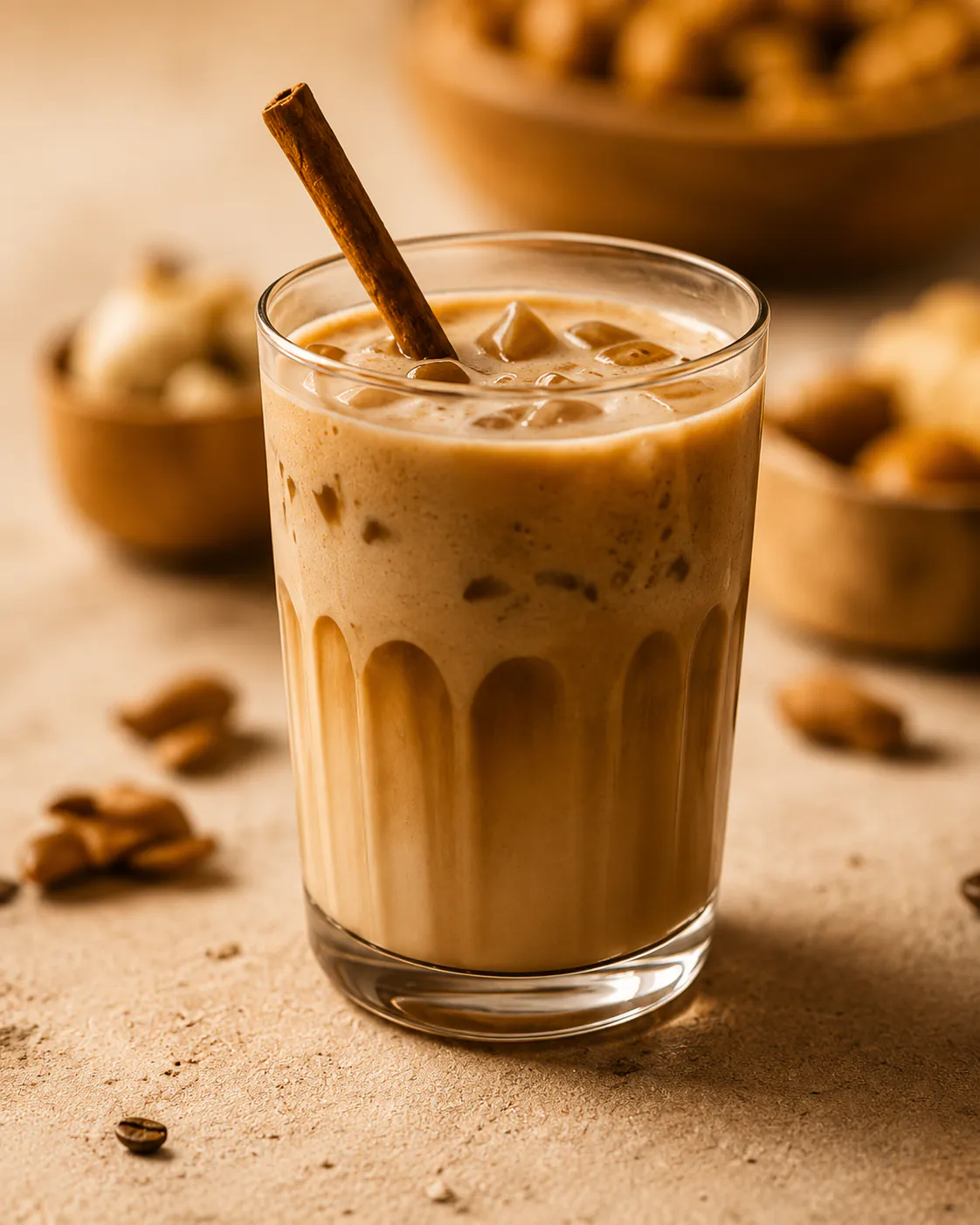 Iced Cinnamon Latte on the Patacon Cruise menu